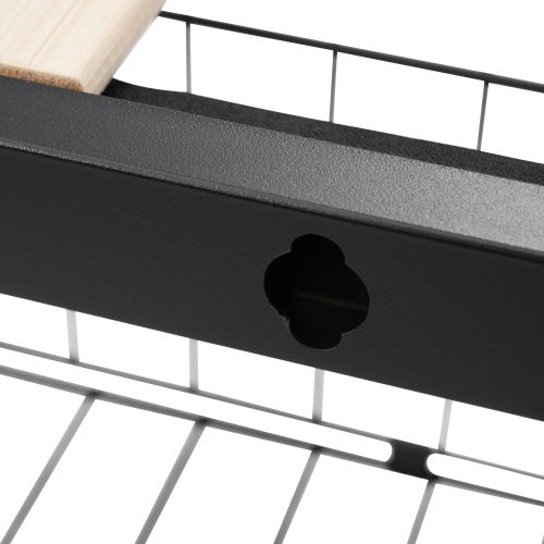 Wooden Storage Bed Bed Frame Size 140cmx200cm