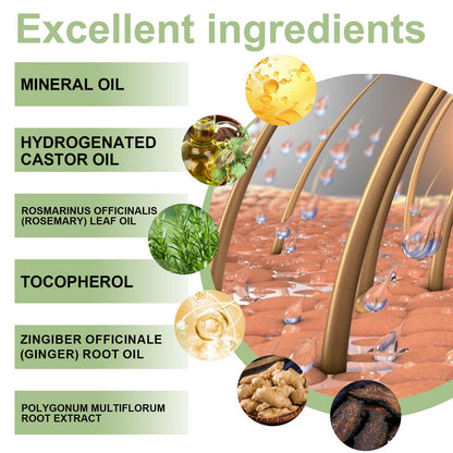 Ohoy Herbal Hair Oil Gently Nourishes The Scalp, Strengthens Hair, Cleanses The Scalp And Softens Hair