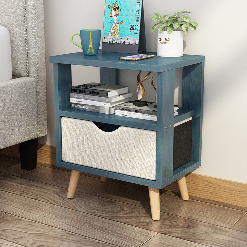 Simple Bedside Table Locker Home Storage Sundries Cabinet