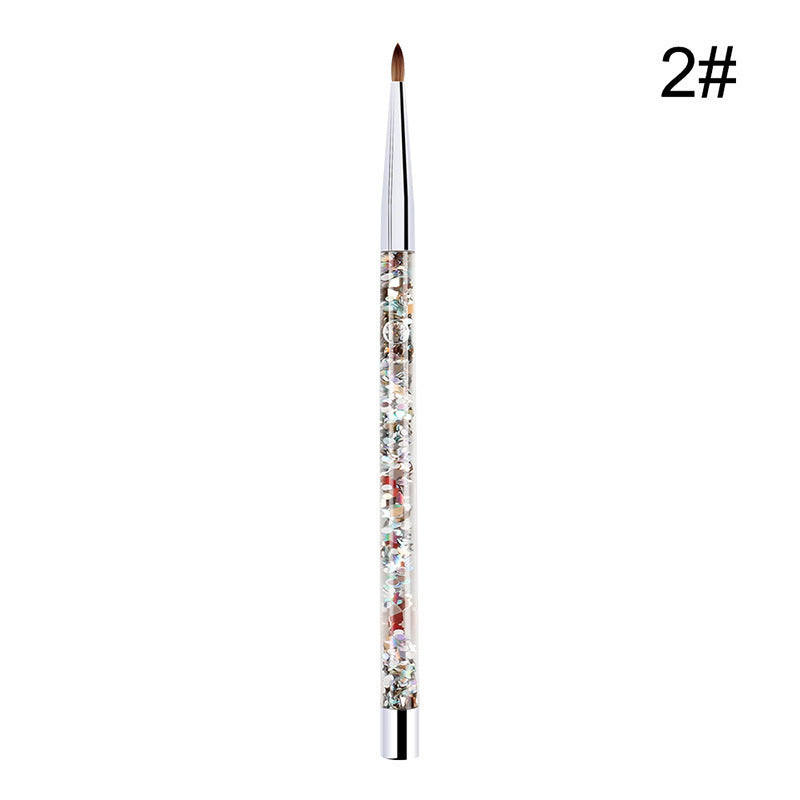 Nylon Nail Art Crystal Engraving Brush Tool