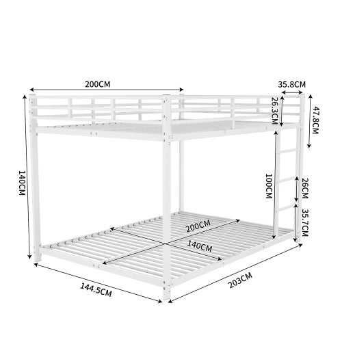 Kinder-Etagenbetten Aus Metall