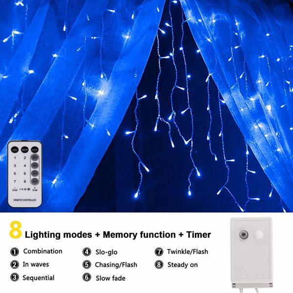 Ice Bar Light 96, US Standard Blue, Not Shipped On Weekends