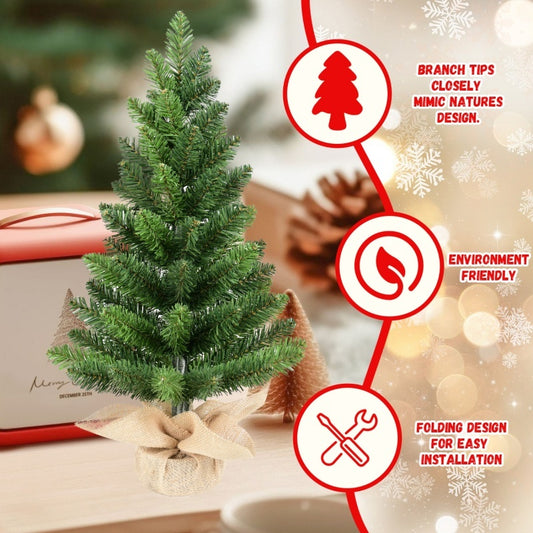 2ft PVC Desktop Tree -Set Of 2