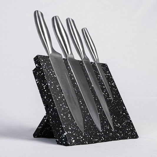 Magnetic Knife Holder Knife Block Rack Kitchen Organisation Cutlery Set Storage