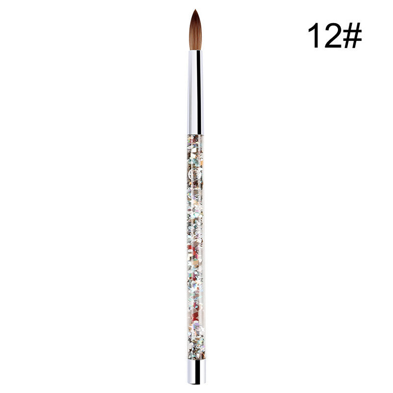 Nylon Nail Art Crystal Engraving Brush Tool