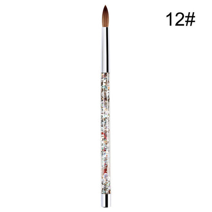 Nylon Nail Art Crystal Engraving Brush Tool