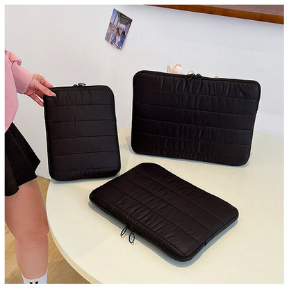 Simple Stitching Splicing Laptop Tablet Case