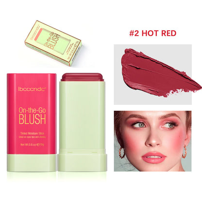 Makeup Apply Blusher Moisturizing
