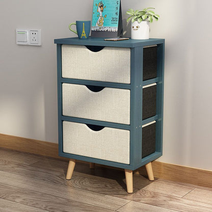 Simple Bedside Table Locker Home Storage Sundries Cabinet