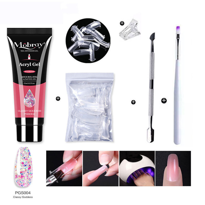 Nail Art Crystal Extension Tool Quickly Extend Crystal Model Gel