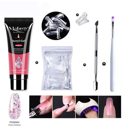 Nail Art Crystal Extension Tool Quickly Extend Crystal Model Gel