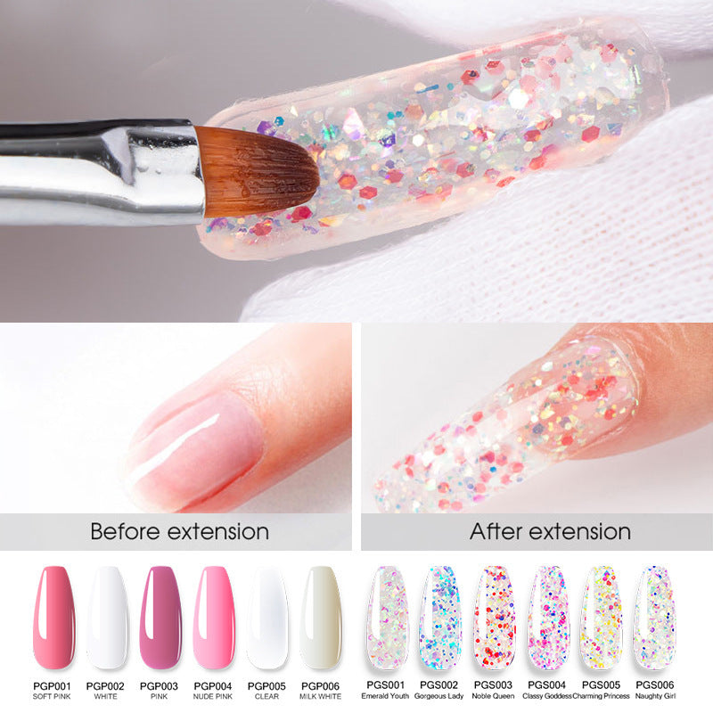 Nail Art Crystal Extension Tool Quickly Extend Crystal Model Gel