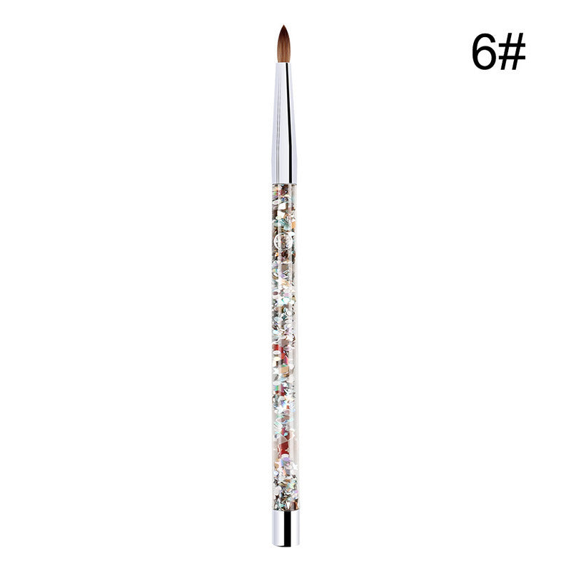 Nylon Nail Art Crystal Engraving Brush Tool