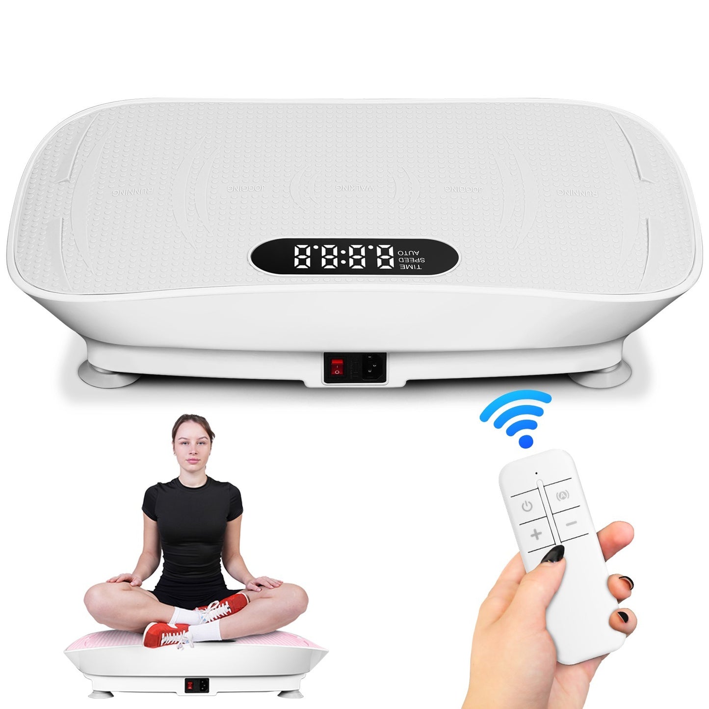 Fat-blasting Machine - Promotes Blood Circulation And Lymphatic Detoxification, Equipped With LED Screen, Low Noise, Powerful Motor, Supports Bluetooth Remote Control, Maximum Weight Capacity Of 300 P