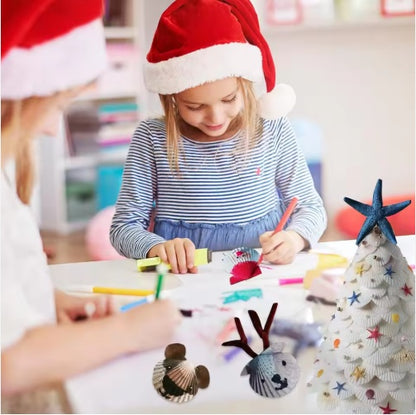 Seashells For Crafting Christmas Ornaments 24pcs 2-3 Inch Hanging Sea Shells Natural White Scallop Shells For Crafts