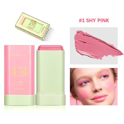 Makeup Apply Blusher Moisturizing