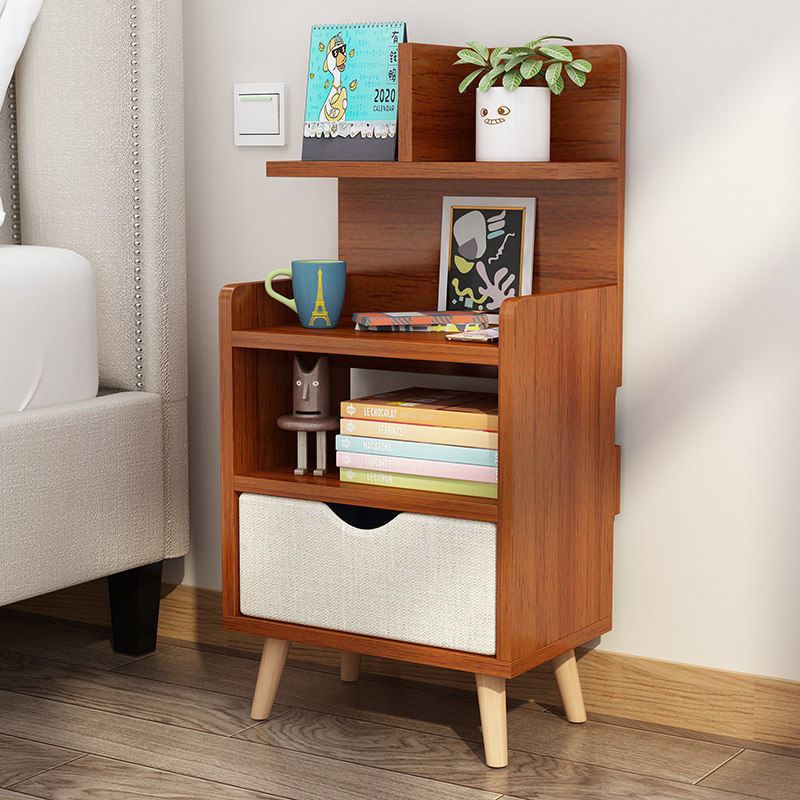 Simple Bedside Table Locker Home Storage Sundries Cabinet