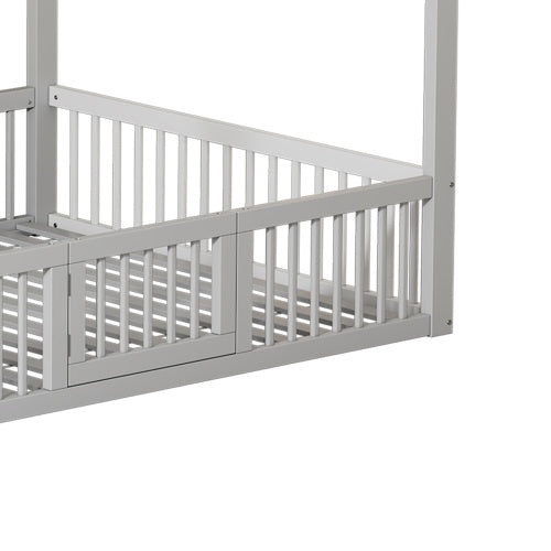 Double Bed In Solid Wood