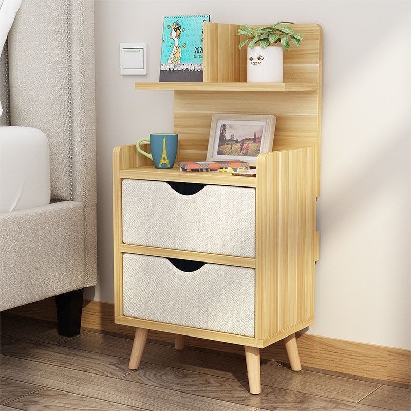 Simple Bedside Table Locker Home Storage Sundries Cabinet