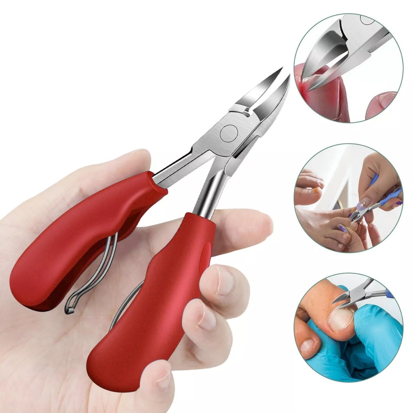 Podiatrist's Special Toenail Clippers For The Elderly With Thick Toenails