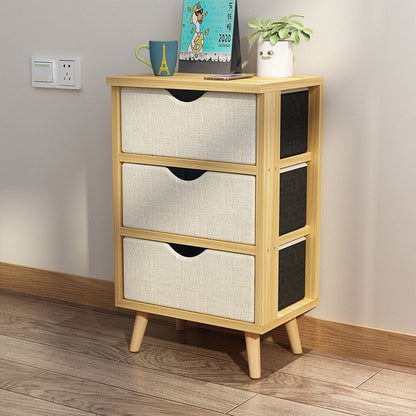 Simple Bedside Table Locker Home Storage Sundries Cabinet