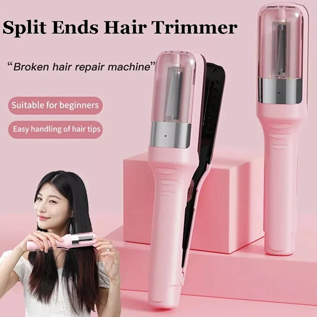 Hair Split End Remover Electrics Trimmer Automatic Damaged Hair Repair Remover