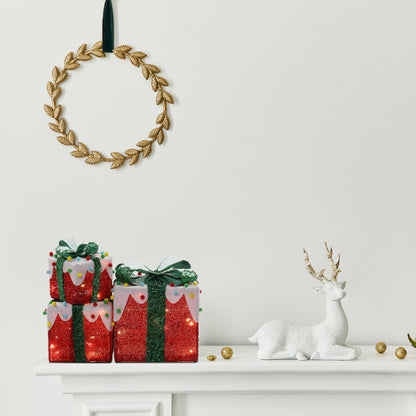 3pcs60 Iceberg Effect Colored Cotton Balls, Battery Version Not Included, Courtyard Gift Box Decoration