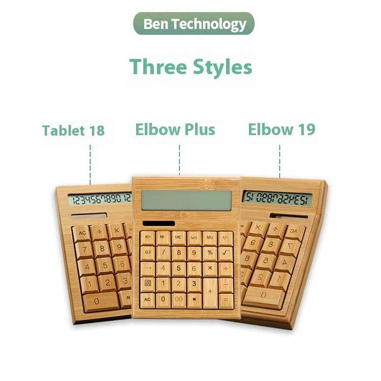 Solar Bamboo Calculator Office Environmental Protection