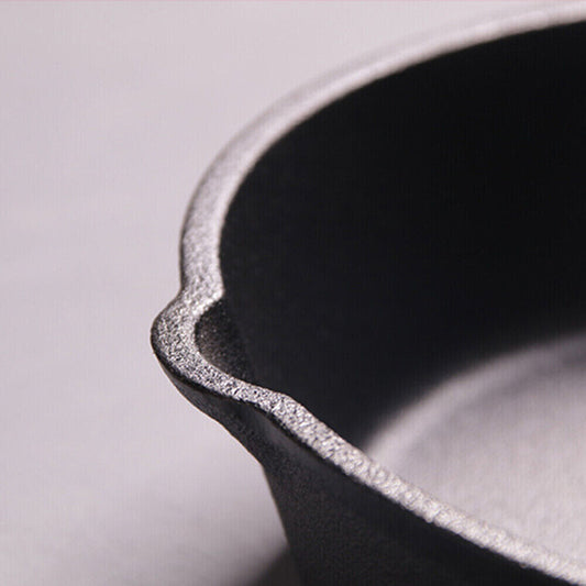 Set Of 3 Cast Iron Non Stick Skillet Griddle Cooking Pan Pre-Seasoned Frying Pan