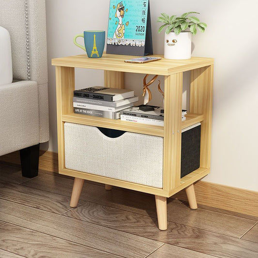 Simple Bedside Table Locker Home Storage Sundries Cabinet