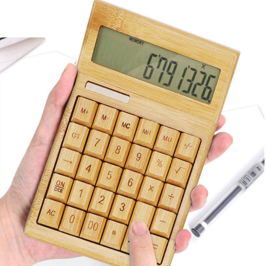 Solar Bamboo Calculator Office Environmental Protection