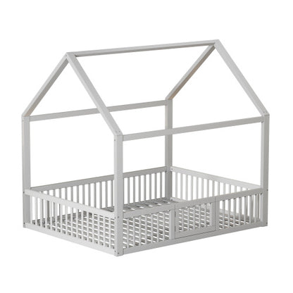 Double Bed In Solid Wood