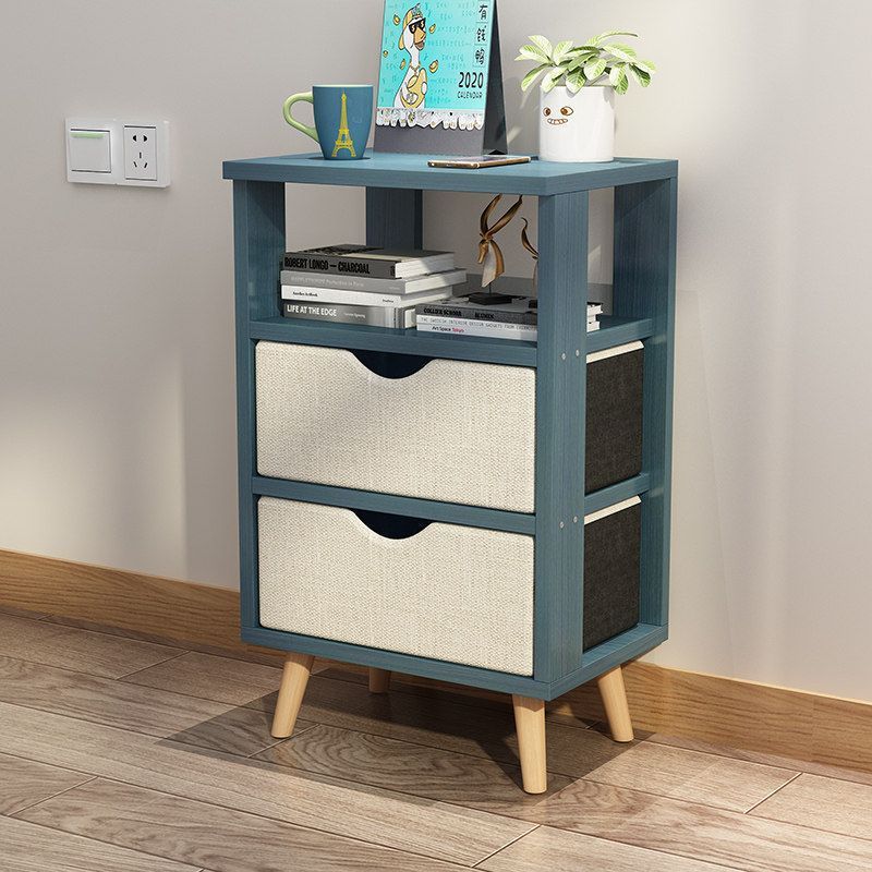 Simple Bedside Table Locker Home Storage Sundries Cabinet