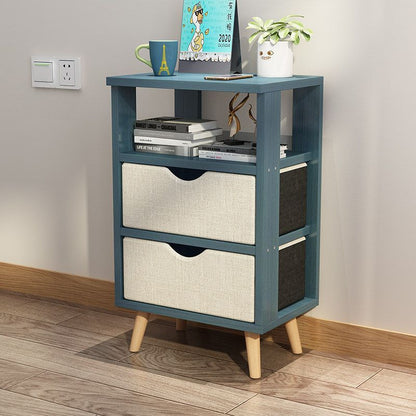 Simple Bedside Table Locker Home Storage Sundries Cabinet