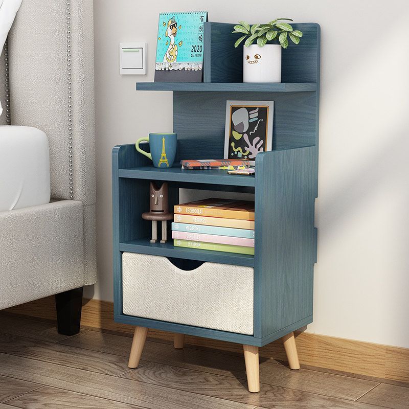 Simple Bedside Table Locker Home Storage Sundries Cabinet