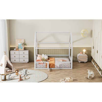 Double Bed In Solid Wood