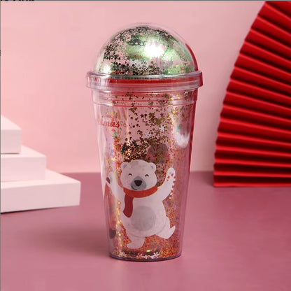 Christmas  Theme Water Cup