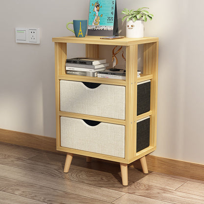 Simple Bedside Table Locker Home Storage Sundries Cabinet