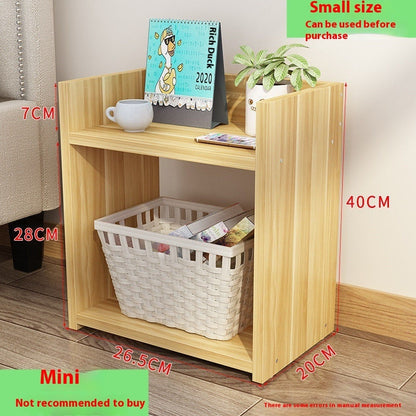 Simple Bedside Table Locker Home Storage Sundries Cabinet