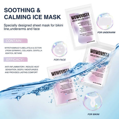 Waxing Kit WUWUVISTA 69 Items Hair Removal Wax Kit With Wax Warmer Waxing Beads For Face, Brazilian, Full Body, Bikini, Sensitiive Skin Skin Suitable For Plugs Of American, European Specification