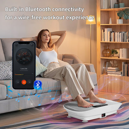 Fat-blasting Machine - Promotes Blood Circulation And Lymphatic Detoxification, Equipped With LED Screen, Low Noise, Powerful Motor, Supports Bluetooth Remote Control, Maximum Weight Capacity Of 300 P