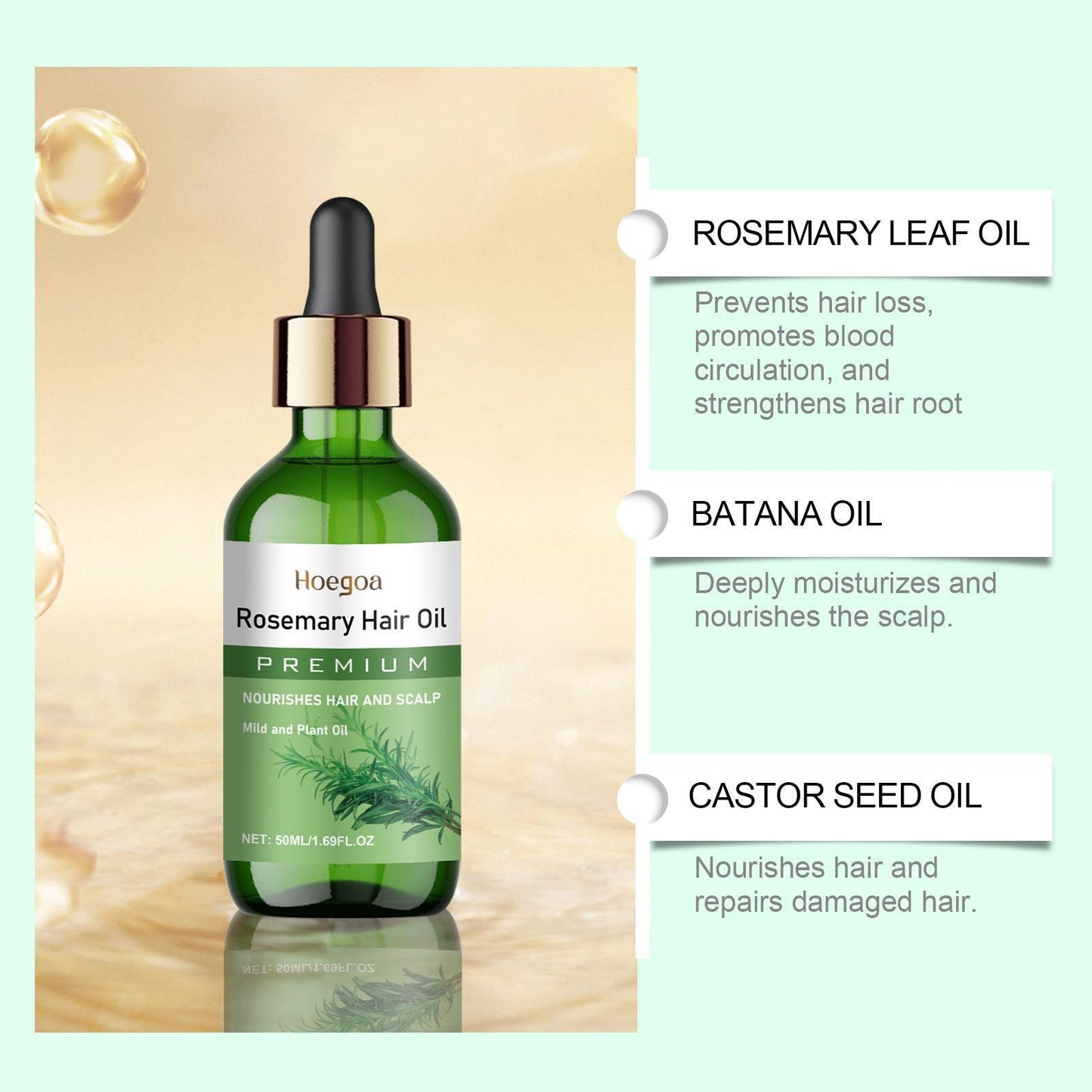 Rosemary Hair Oil Strengthens, Softens And Nourishes Hair