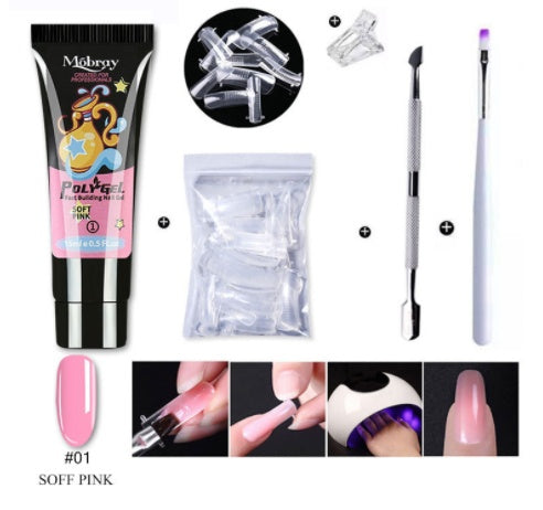 Nail Art Crystal Extension Tool Quickly Extend Crystal Model Gel