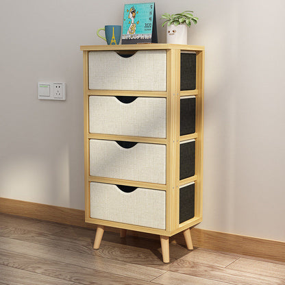 Simple Bedside Table Locker Home Storage Sundries Cabinet